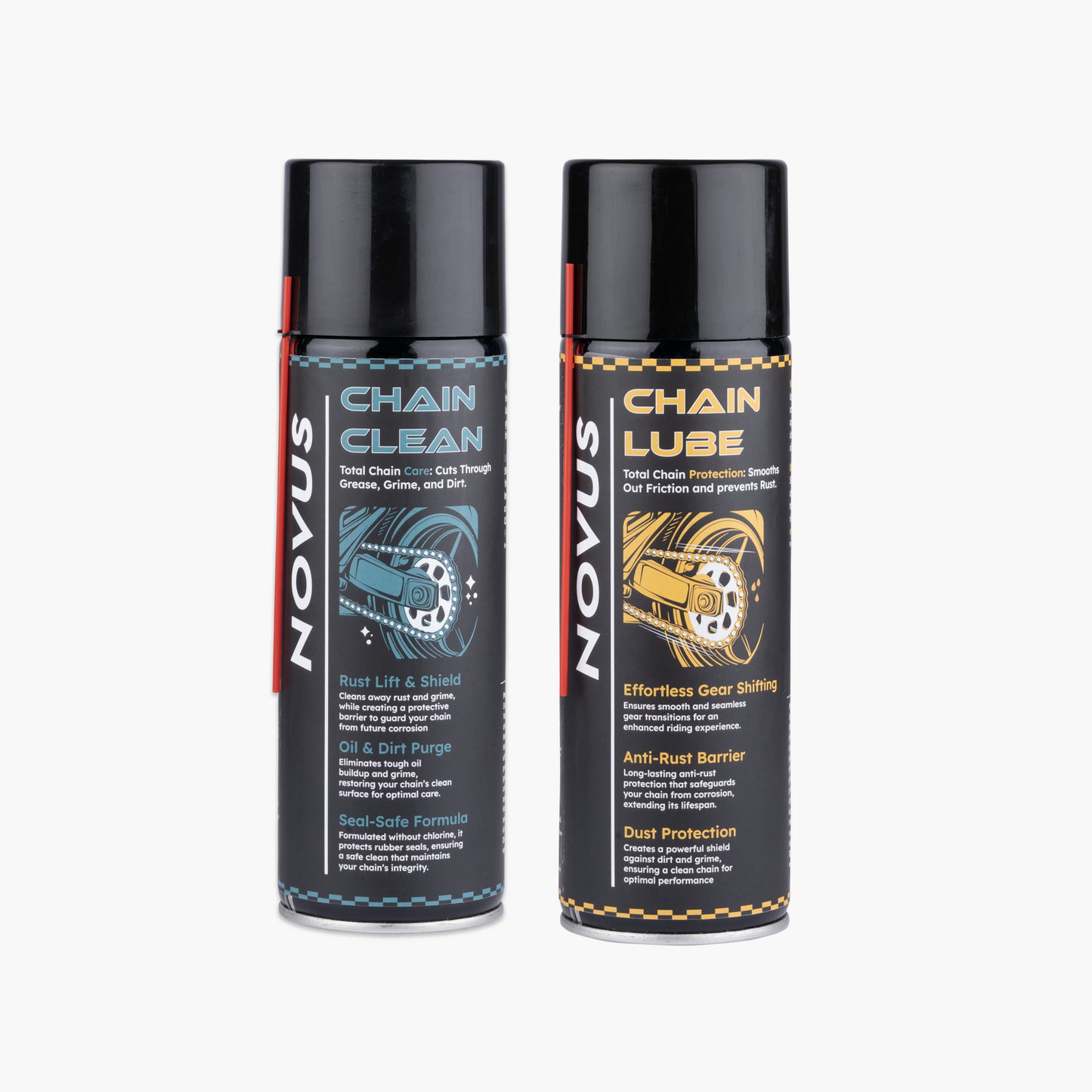 Chain Clean + Chain Lube - (500mL + 500mL)